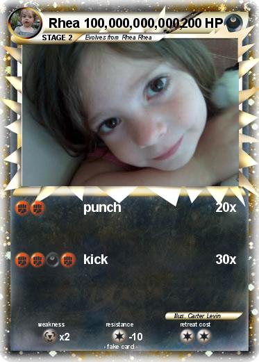 Pokemon Rhea 100,000,000,000,