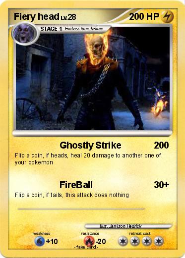 Pokemon Fiery head