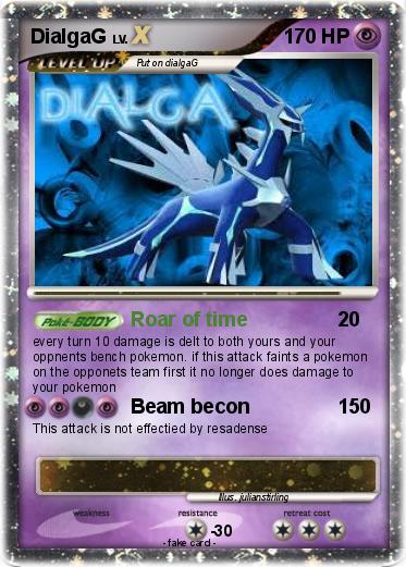 Pokemon DialgaG