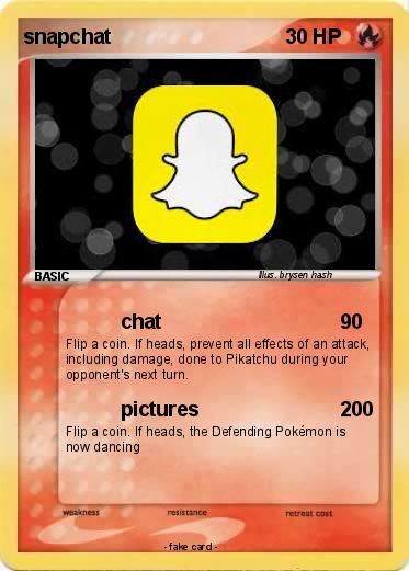 Pokemon snapchat