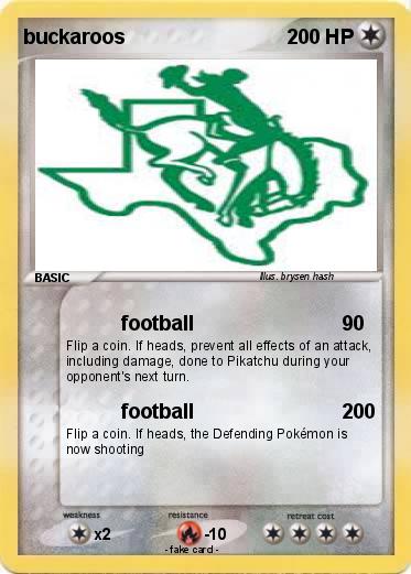 Pokemon buckaroos
