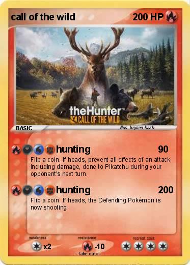 Pokemon call of the wild