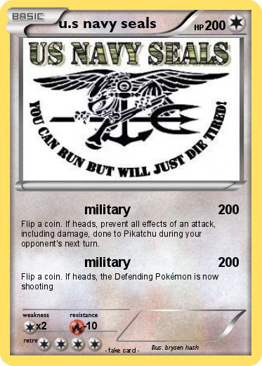Pokemon u.s navy seals
