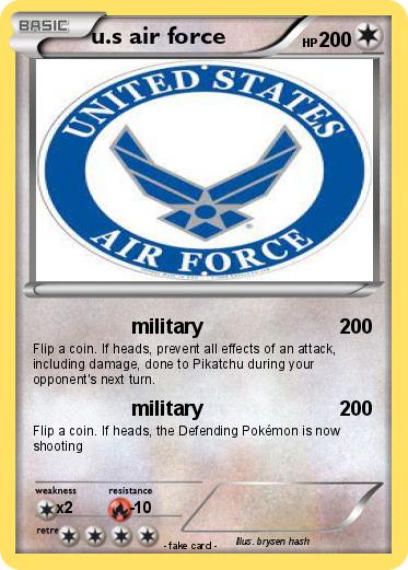 Pokemon u.s air force