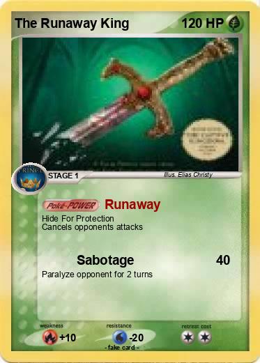Pokemon The Runaway King