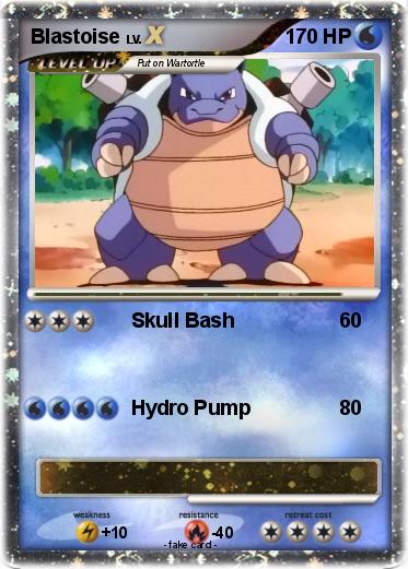 Pokemon Blastoise