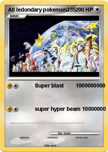 Pokemon All ledondary pokemon235