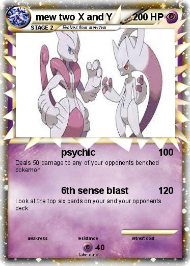 Pokemon mew two X and Y