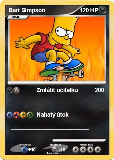Pokemon Bart Simpson