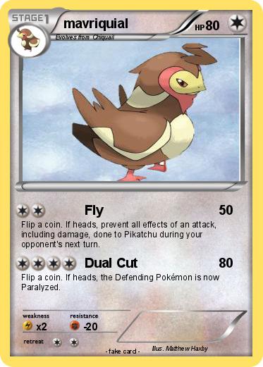 Pokemon mavriquial