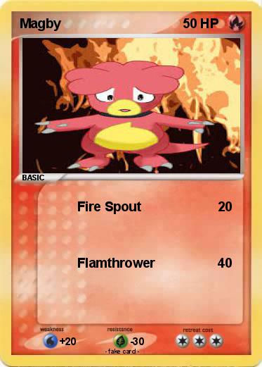 Pokemon Magby