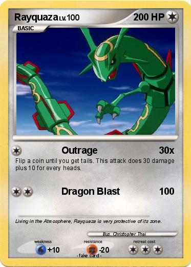Pokemon Rayquaza