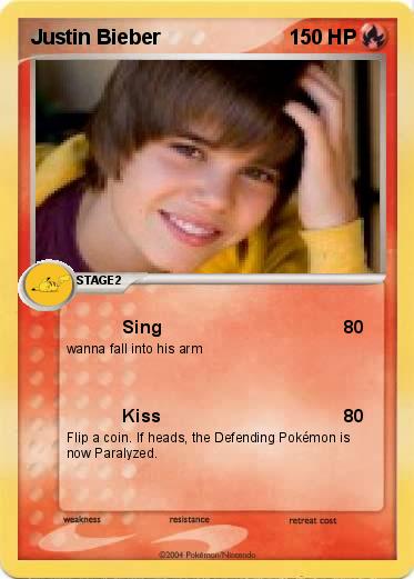 Pokemon Justin Bieber