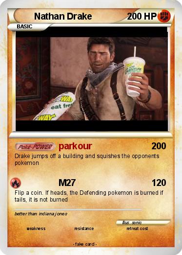 Pokemon Nathan Drake