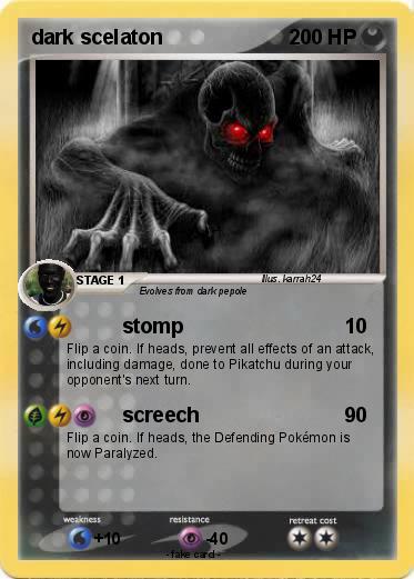 Pokemon dark scelaton