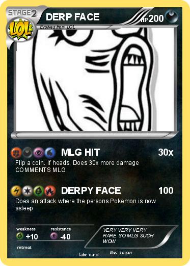 Pokemon DERP FACE