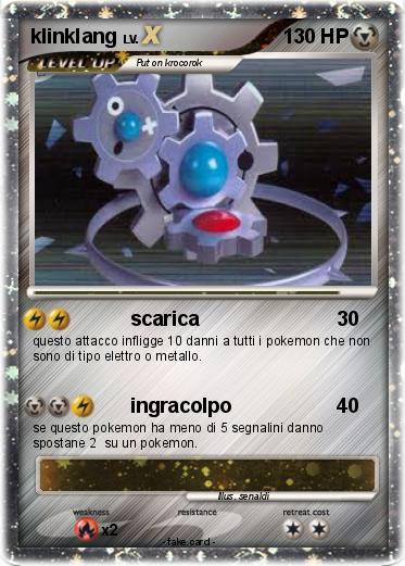 Pokemon klinklang