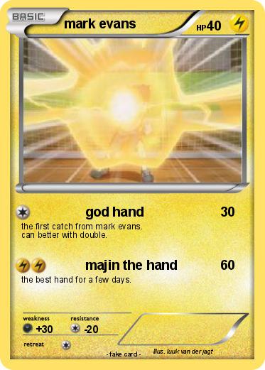 Pokemon mark evans