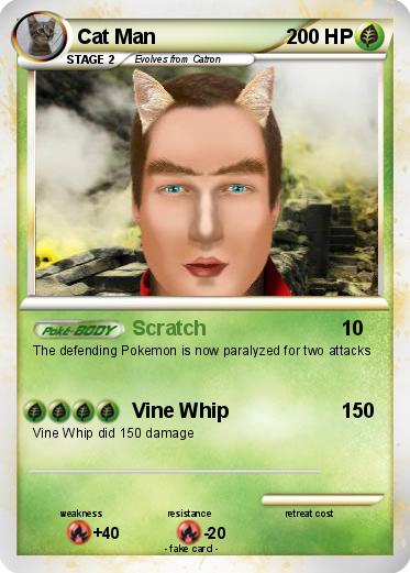 Pokemon Cat Man
