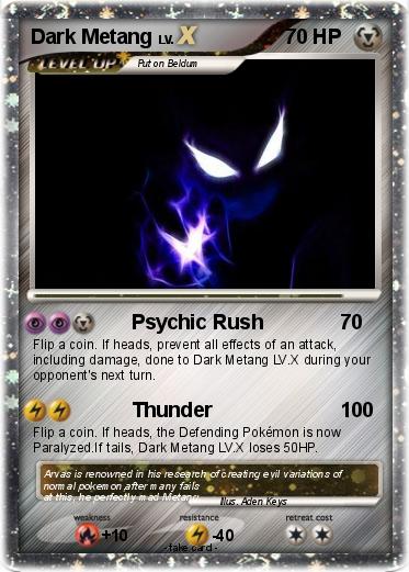 Pokemon Dark Metang