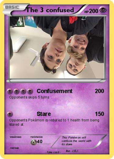 Pokemon The 3 confused