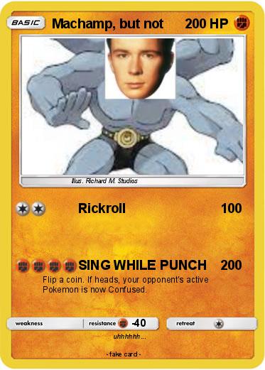 Pokemon Machamp, but not