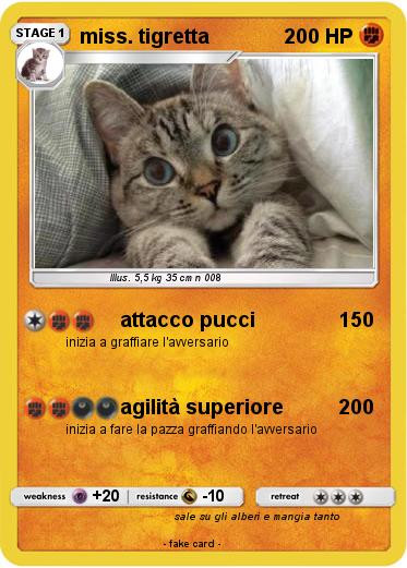 Pokemon miss. tigretta
