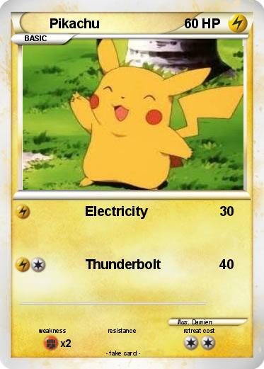 Pokemon Pikachu
