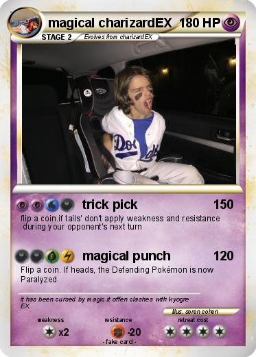 Pokemon magical charizardEX