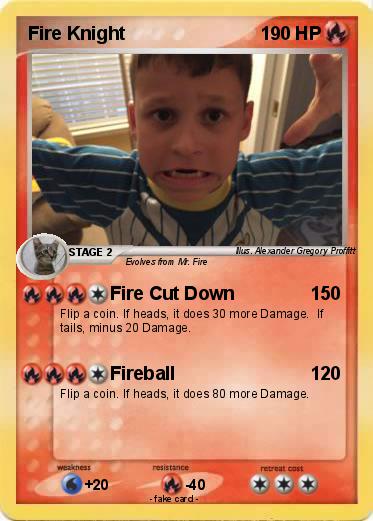 Pokemon Fire Knight