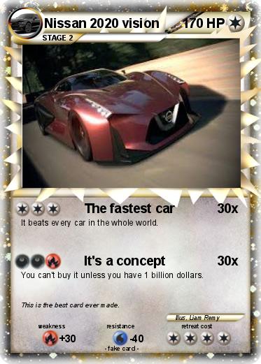 Pokemon Nissan 2020 vision