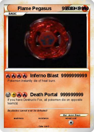 Pokemon Flame Pegasus        99999   9999