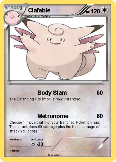 Pokemon Clafable