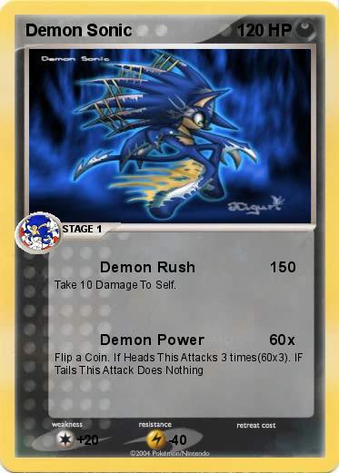 Pokemon Demon Sonic