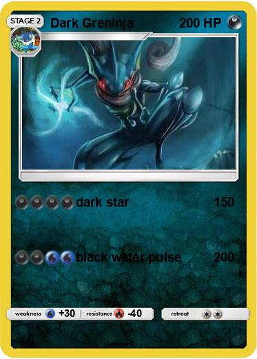 Pokemon Dark Greninja