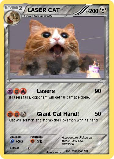 Pokemon LASER CAT