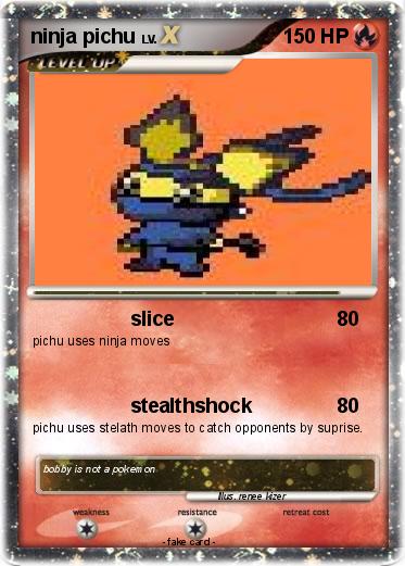 Pokemon ninja pichu