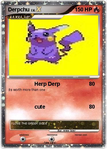 Pokemon Derpchu