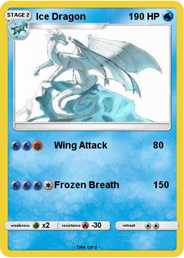 Pokemon Ice Dragon