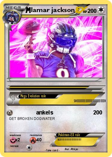 Pokemon lamar jackson