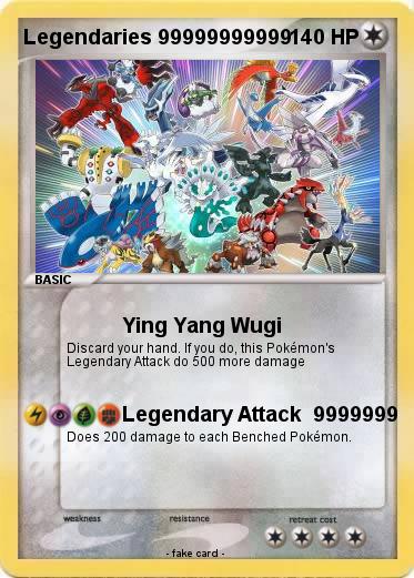 Pokemon Legendaries 99999999999