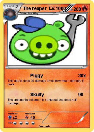 Pokemon The reaper  LV.1000