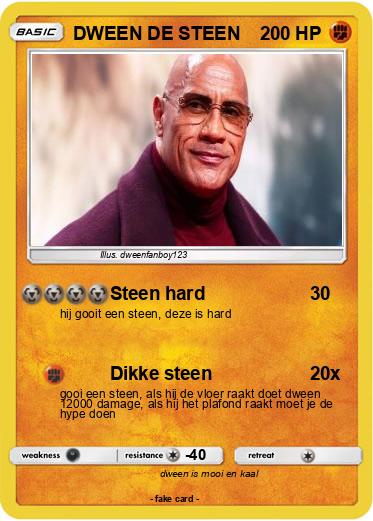 Pokemon DWEEN DE STEEN