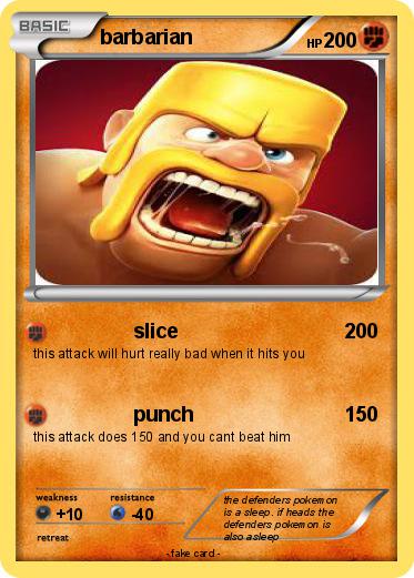 Pokemon barbarian