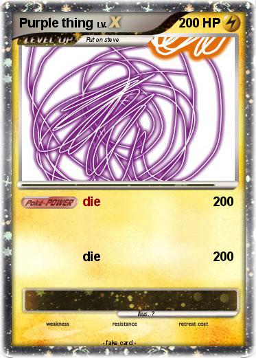 Pokemon Purple thing