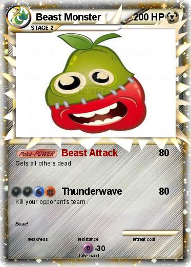 Pokemon Beast Monster