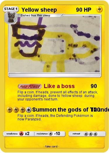 Pokemon Yellow sheep