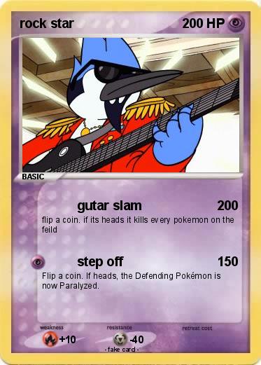 Pokemon rock star