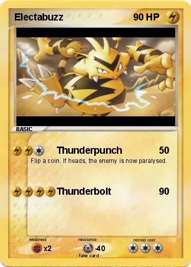 Pokemon Electabuzz