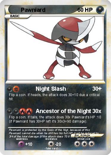 Pokemon Pawniard